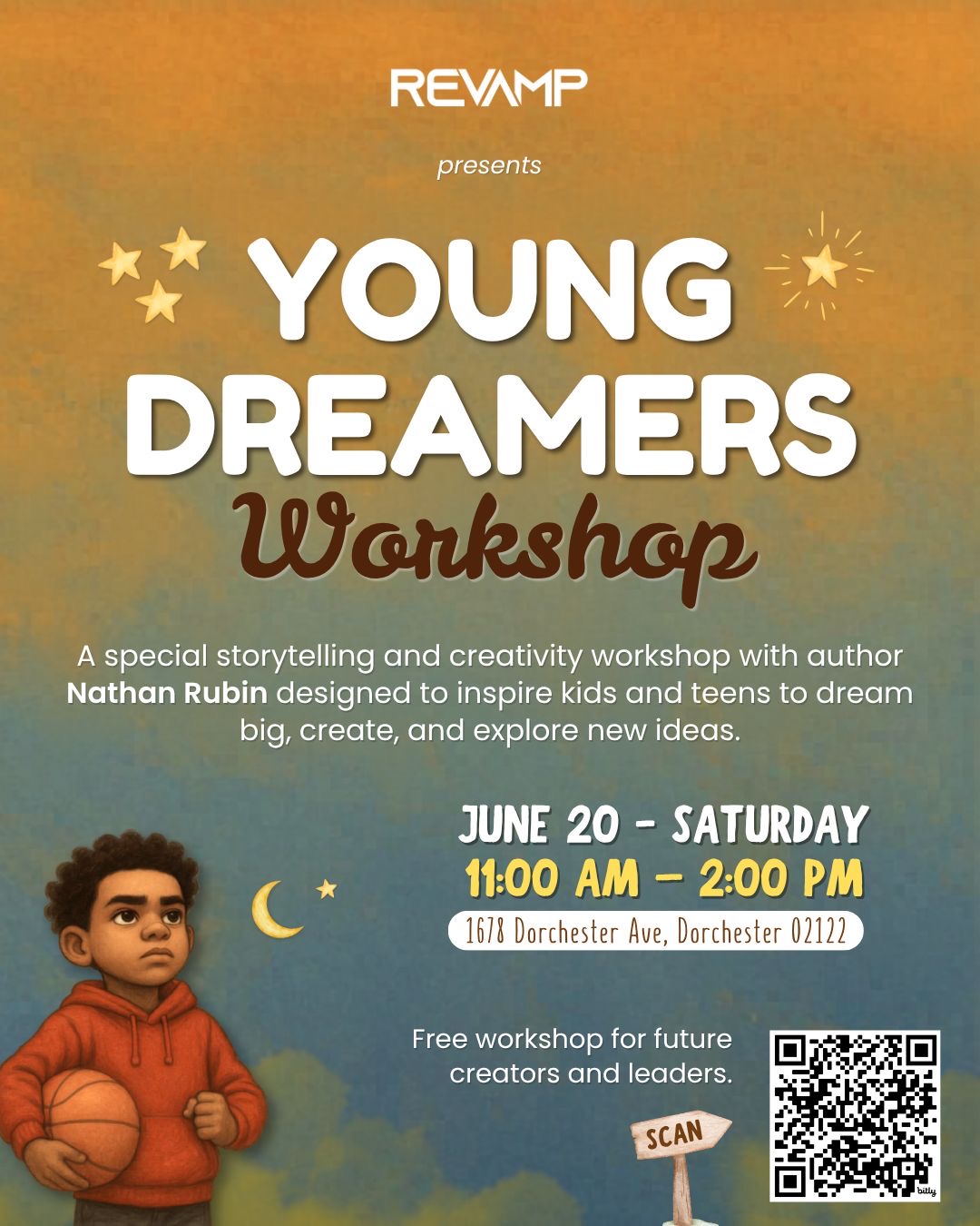 Young Dreamers Workshop flyer