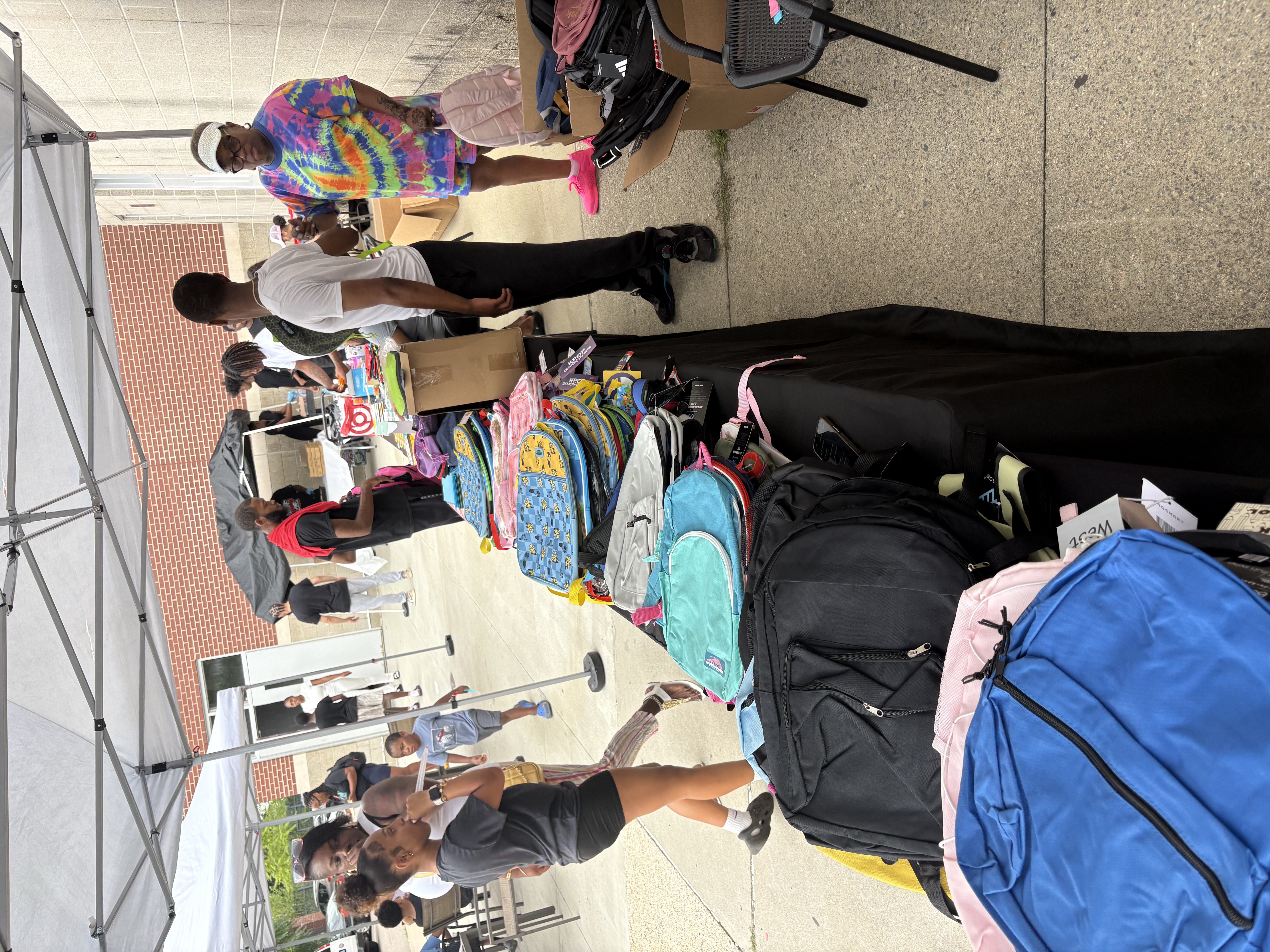 Mildred Book Bag Drive 4